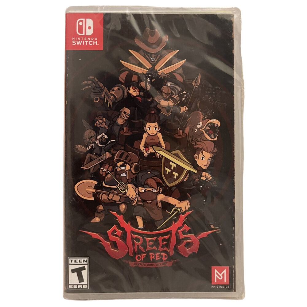 Streets Of Red Nintendo Switch Brand New Sealed